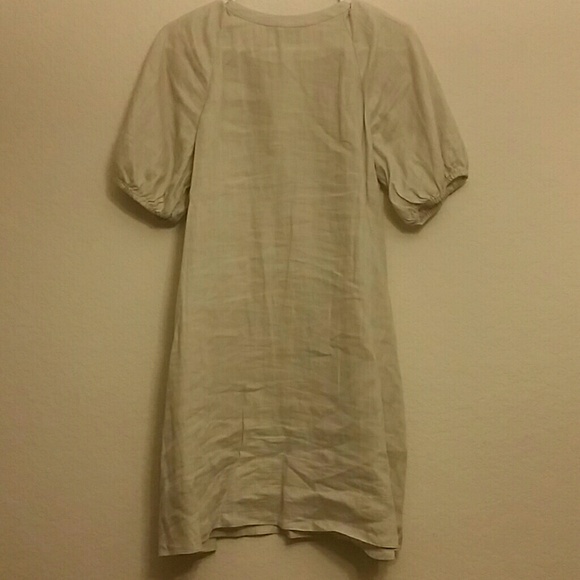 Armani Exchange Linen dress with lace design - Picture 3 of 3