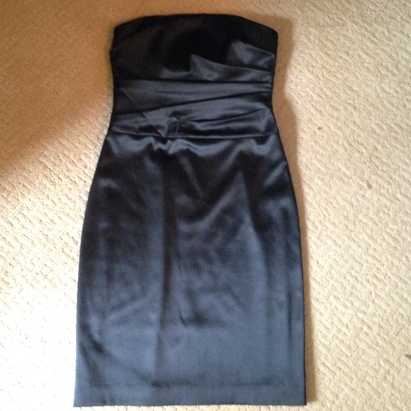 White House Black Market strapless cocktail dress