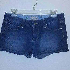 Paige denim shorts size 28