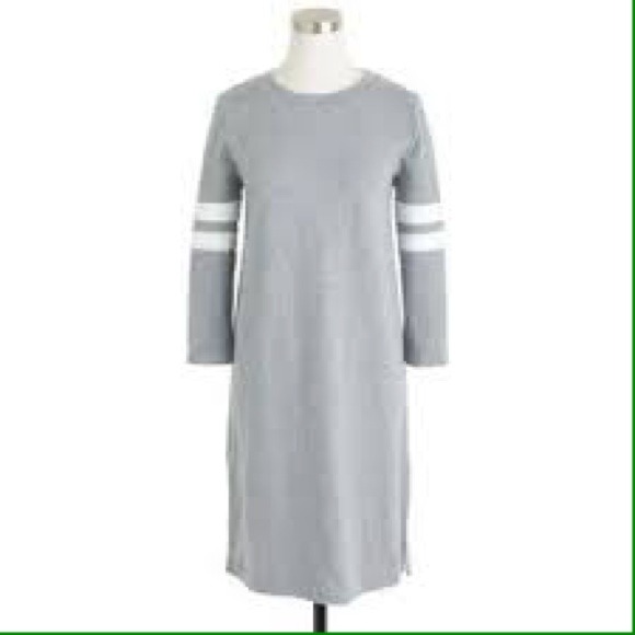 J. Crew grey Varsity Dress, sz XS, fits like S