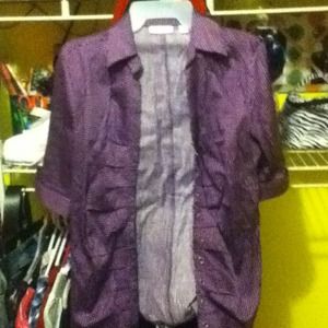 Purple dress shirt