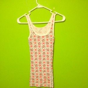 Floral print tanktop