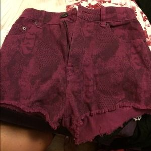 High waisted shorts from urban outfitters