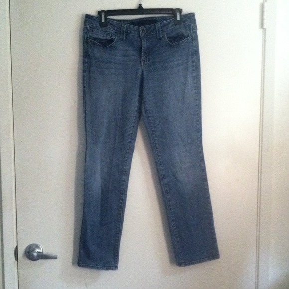Straight leg jeans