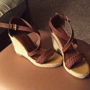 New York & co wedge excellent condition