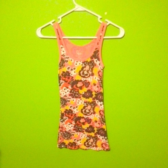 Floral print tanktop