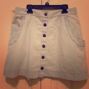 🔷Reserved🔷Denim Button Skirt