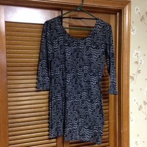 Gray and Black Dress from PACSUN