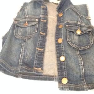 Distressed Denim Jacket