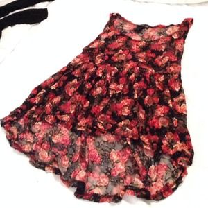 Floral Lace Tank Top