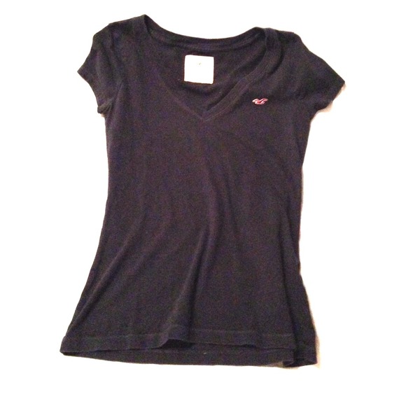 Navy Blue V-Neck