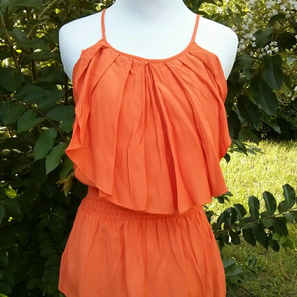 Grass collections burnt orange top small