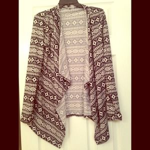 Size L Charlotte Russe Aztec Cardigan