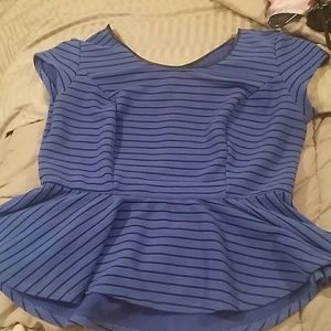 Xhilaration peplum top