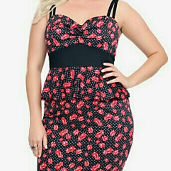 REDUCED!!! =) Retro Chic Peplum Dress
