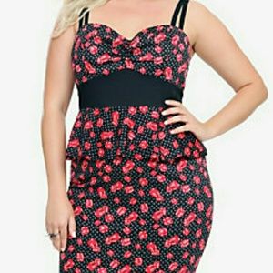 REDUCED!!! =) Retro Chic Peplum Dress