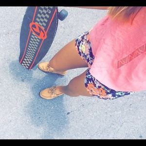 High rise shorts