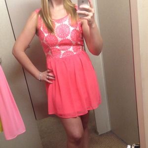 Adorable pink dress