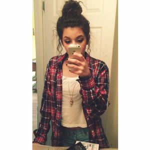Kylie jenner inspired flannel
