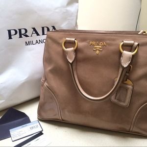 Prada Vitello Shine Cammeo shoulder bag