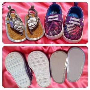 TRADED 👶🍼 BABY GIRL shoes. Size 2
