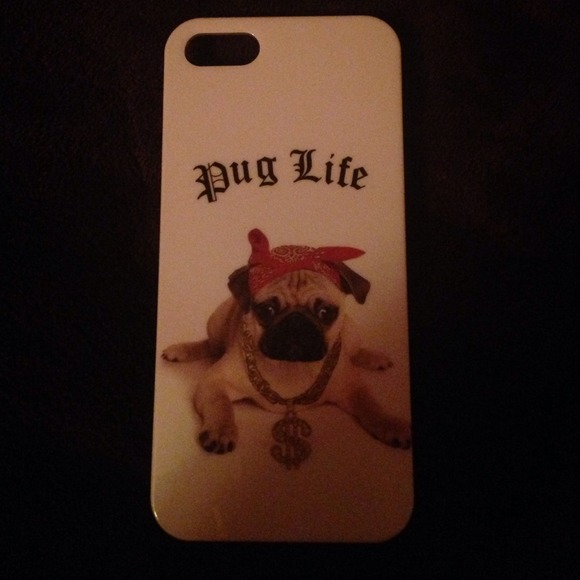 Pug Life iPhone 5 phone case
