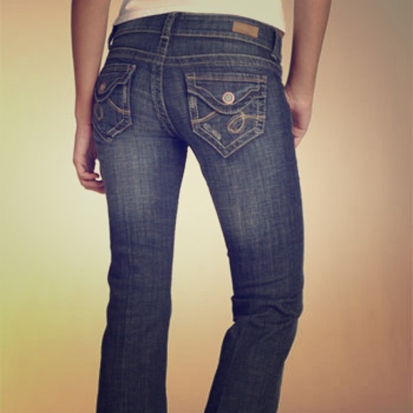 See Thru Soul Flare Jean