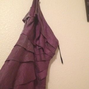 Purple formal dress