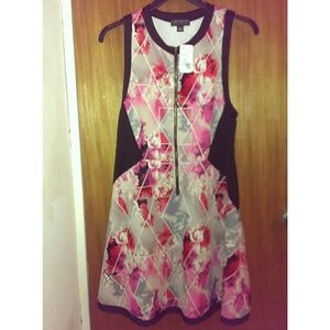 Floral dress plus size