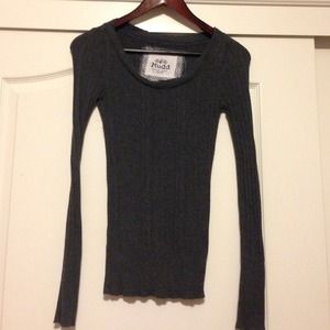 Basic grey long sleeve