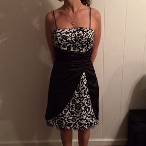 Black and White Dress