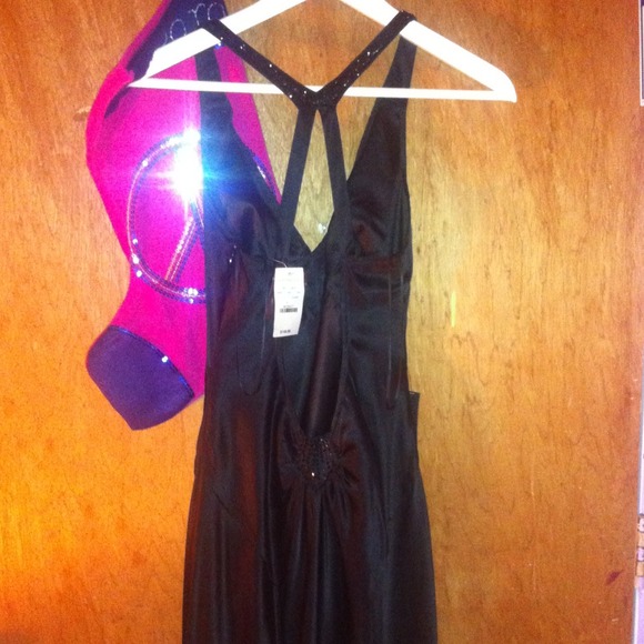 Express long black dress