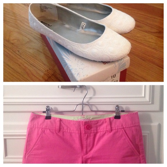 On hold 🎀BUNDLED🎀 Lilly shorts and flats