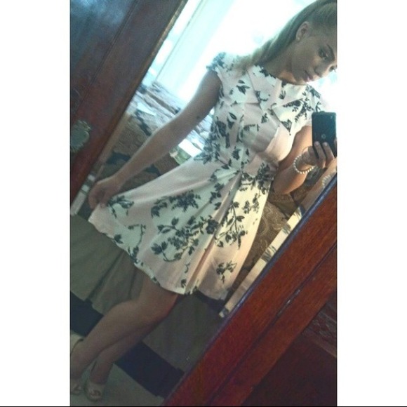 TOPSHOP Petal Pink Dress