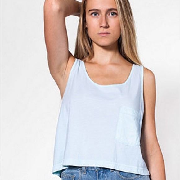 🚫SOLD🚫Mid-length pocket tank American Apparel - Picture 1 of 2
