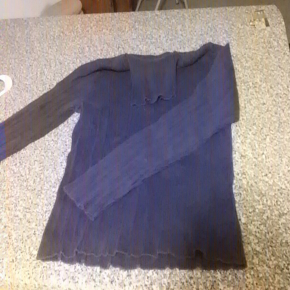 Liz Claiborne purple turtleneck