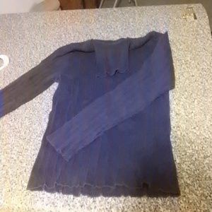 Liz Claiborne purple turtleneck