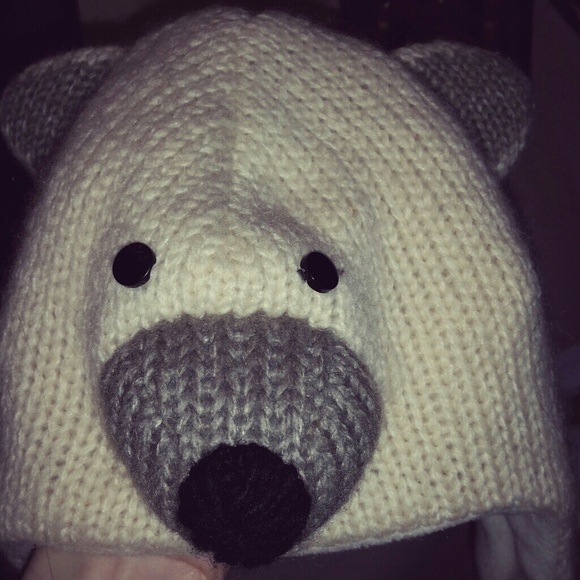 Wool Polar Bear Hat