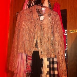 See through long sleeve button up shirt