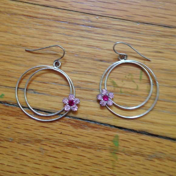 Flower earrings