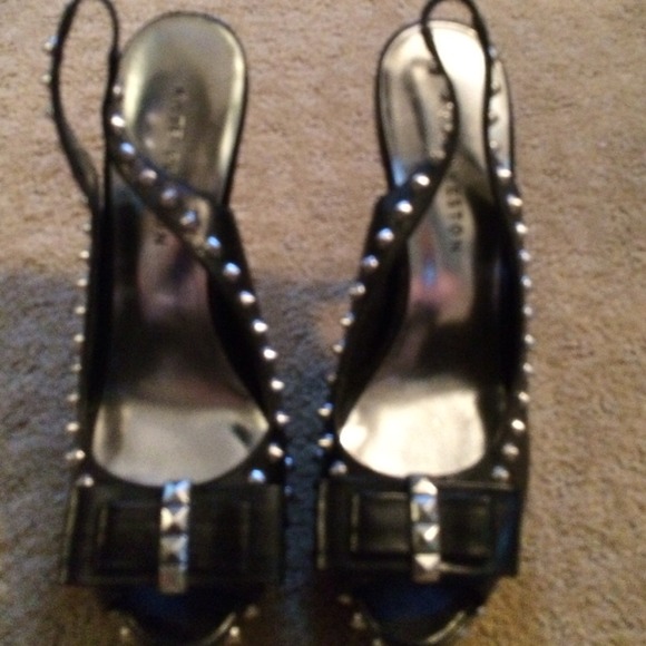 Rocker embellished stilettos - Picture 1 of 3
