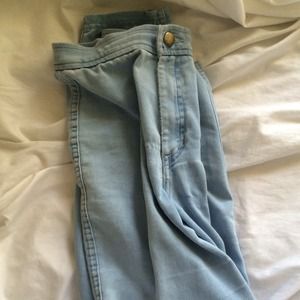 American Apparel easy jean light wash