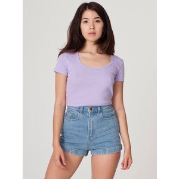 American apparel high waisted Denim