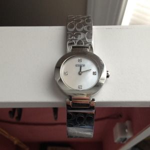 Silver Coach Watch
