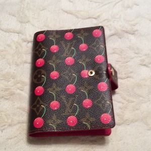 Louis Vuitton Monogram Cerise Agenda