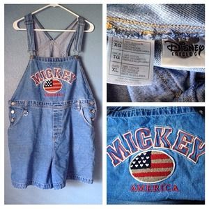 Vintage Disney Mickey Overalls