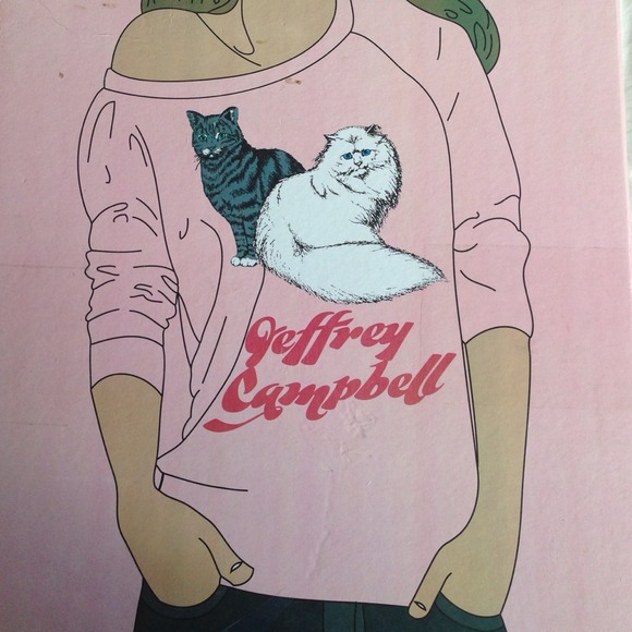 Black Jeffery Campbell Nightwalk Platform - Picture 2 of 3