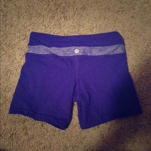 Lululemon Purple Groove Short
