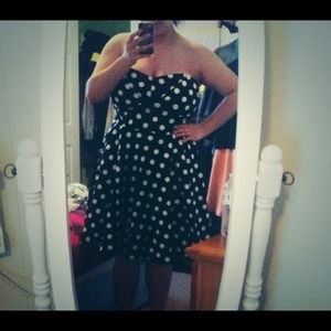 Modcloth plus size traveling cupcake dress 1X