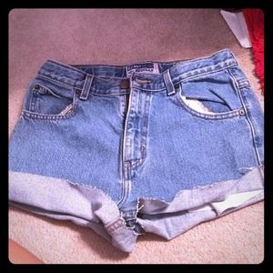 High waisted shorts